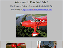 Tablet Screenshot of fairchild24.com